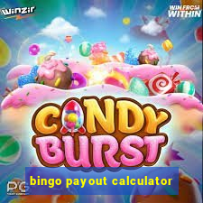 bingo payout calculator